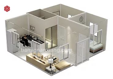 Expandable Container Cabin